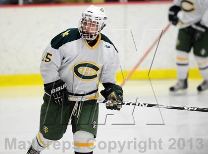 Thumbnail 3 in Suffield/Granby/Windsor Locks vs. Trinity Catholic (CIAC Division II Qualifying Round) photogallery.