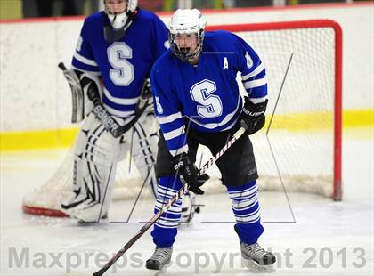 Thumbnail 1 in Suffield/Granby/Windsor Locks vs. Trinity Catholic (CIAC Division II Qualifying Round) photogallery.