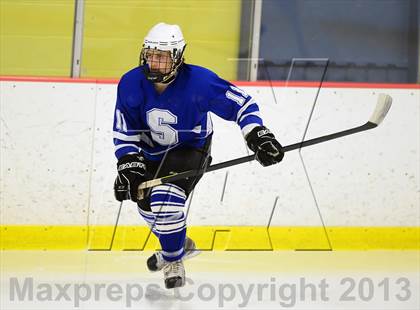 Thumbnail 3 in Suffield/Granby/Windsor Locks vs. Trinity Catholic (CIAC Division II Qualifying Round) photogallery.