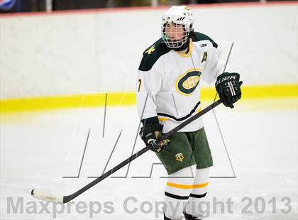 Thumbnail 3 in Suffield/Granby/Windsor Locks vs. Trinity Catholic (CIAC Division II Qualifying Round) photogallery.