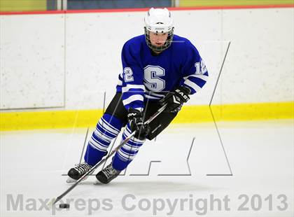 Thumbnail 2 in Suffield/Granby/Windsor Locks vs. Trinity Catholic (CIAC Division II Qualifying Round) photogallery.