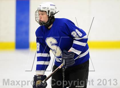Thumbnail 2 in Suffield/Granby/Windsor Locks vs. Trinity Catholic (CIAC Division II Qualifying Round) photogallery.