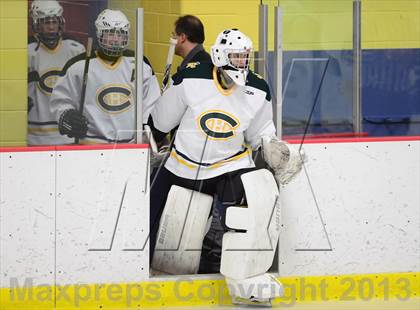 Thumbnail 2 in Suffield/Granby/Windsor Locks vs. Trinity Catholic (CIAC Division II Qualifying Round) photogallery.