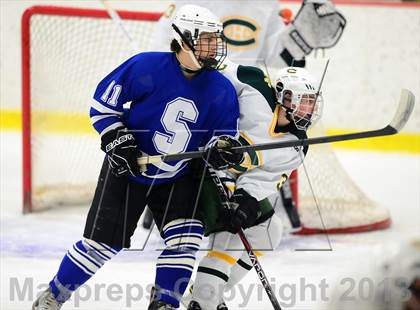 Thumbnail 1 in Suffield/Granby/Windsor Locks vs. Trinity Catholic (CIAC Division II Qualifying Round) photogallery.