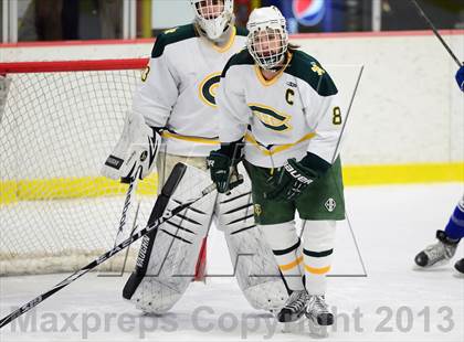 Thumbnail 3 in Suffield/Granby/Windsor Locks vs. Trinity Catholic (CIAC Division II Qualifying Round) photogallery.