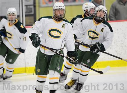 Thumbnail 1 in Suffield/Granby/Windsor Locks vs. Trinity Catholic (CIAC Division II Qualifying Round) photogallery.