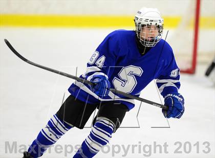 Thumbnail 2 in Suffield/Granby/Windsor Locks vs. Trinity Catholic (CIAC Division II Qualifying Round) photogallery.