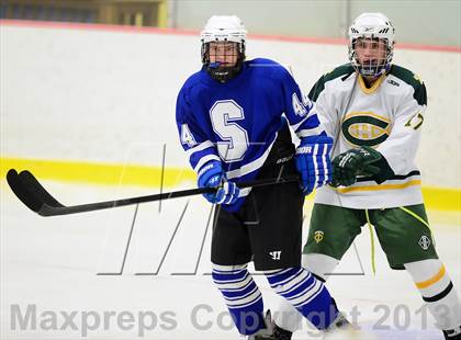 Thumbnail 2 in Suffield/Granby/Windsor Locks vs. Trinity Catholic (CIAC Division II Qualifying Round) photogallery.