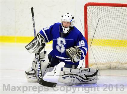 Thumbnail 2 in Suffield/Granby/Windsor Locks vs. Trinity Catholic (CIAC Division II Qualifying Round) photogallery.