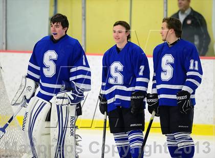 Thumbnail 1 in Suffield/Granby/Windsor Locks vs. Trinity Catholic (CIAC Division II Qualifying Round) photogallery.