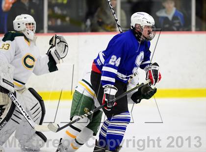 Thumbnail 3 in Suffield/Granby/Windsor Locks vs. Trinity Catholic (CIAC Division II Qualifying Round) photogallery.