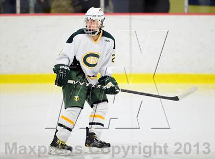 Thumbnail 2 in Suffield/Granby/Windsor Locks vs. Trinity Catholic (CIAC Division II Qualifying Round) photogallery.