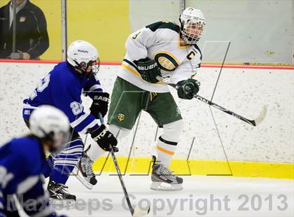 Thumbnail 2 in Suffield/Granby/Windsor Locks vs. Trinity Catholic (CIAC Division II Qualifying Round) photogallery.