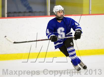 Thumbnail 3 in Suffield/Granby/Windsor Locks vs. Trinity Catholic (CIAC Division II Qualifying Round) photogallery.