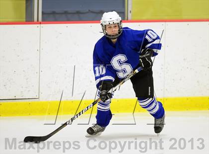 Thumbnail 2 in Suffield/Granby/Windsor Locks vs. Trinity Catholic (CIAC Division II Qualifying Round) photogallery.