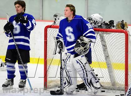 Thumbnail 1 in Suffield/Granby/Windsor Locks vs. Trinity Catholic (CIAC Division II Qualifying Round) photogallery.