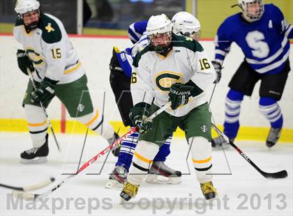 Thumbnail 3 in Suffield/Granby/Windsor Locks vs. Trinity Catholic (CIAC Division II Qualifying Round) photogallery.