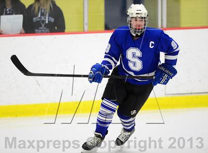 Thumbnail 1 in Suffield/Granby/Windsor Locks vs. Trinity Catholic (CIAC Division II Qualifying Round) photogallery.