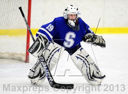Thumbnail 1 in Suffield/Granby/Windsor Locks vs. Trinity Catholic (CIAC Division II Qualifying Round) photogallery.