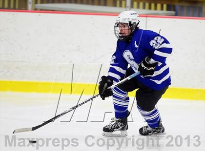 Thumbnail 3 in Suffield/Granby/Windsor Locks vs. Trinity Catholic (CIAC Division II Qualifying Round) photogallery.