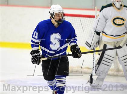Thumbnail 2 in Suffield/Granby/Windsor Locks vs. Trinity Catholic (CIAC Division II Qualifying Round) photogallery.