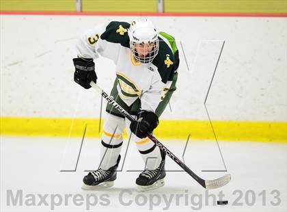 Thumbnail 2 in Suffield/Granby/Windsor Locks vs. Trinity Catholic (CIAC Division II Qualifying Round) photogallery.
