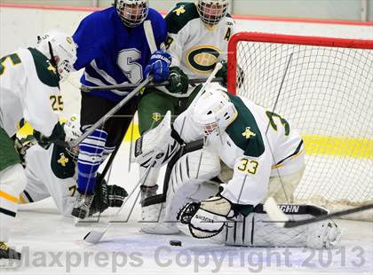 Thumbnail 1 in Suffield/Granby/Windsor Locks vs. Trinity Catholic (CIAC Division II Qualifying Round) photogallery.
