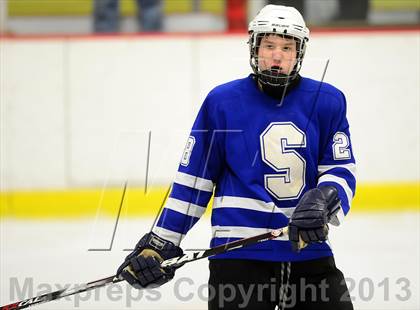 Thumbnail 3 in Suffield/Granby/Windsor Locks vs. Trinity Catholic (CIAC Division II Qualifying Round) photogallery.