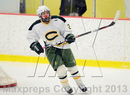 Thumbnail 2 in Suffield/Granby/Windsor Locks vs. Trinity Catholic (CIAC Division II Qualifying Round) photogallery.
