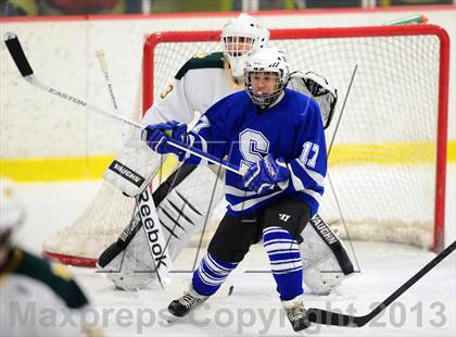 Thumbnail 2 in Suffield/Granby/Windsor Locks vs. Trinity Catholic (CIAC Division II Qualifying Round) photogallery.