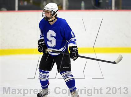 Thumbnail 2 in Suffield/Granby/Windsor Locks vs. Trinity Catholic (CIAC Division II Qualifying Round) photogallery.