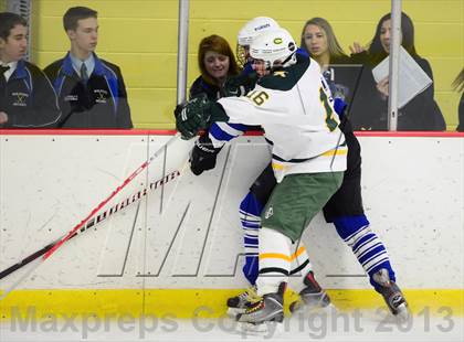 Thumbnail 2 in Suffield/Granby/Windsor Locks vs. Trinity Catholic (CIAC Division II Qualifying Round) photogallery.