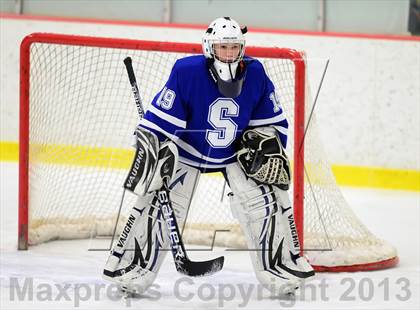 Thumbnail 2 in Suffield/Granby/Windsor Locks vs. Trinity Catholic (CIAC Division II Qualifying Round) photogallery.