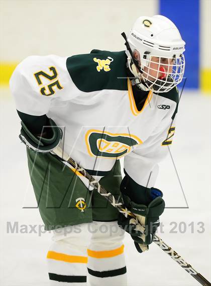 Thumbnail 3 in Suffield/Granby/Windsor Locks vs. Trinity Catholic (CIAC Division II Qualifying Round) photogallery.
