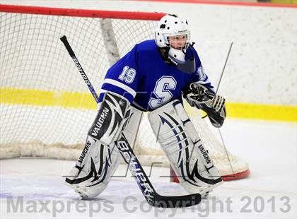 Thumbnail 3 in Suffield/Granby/Windsor Locks vs. Trinity Catholic (CIAC Division II Qualifying Round) photogallery.