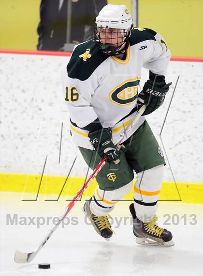 Thumbnail 2 in Suffield/Granby/Windsor Locks vs. Trinity Catholic (CIAC Division II Qualifying Round) photogallery.