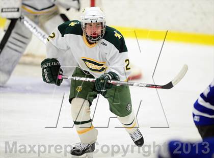 Thumbnail 3 in Suffield/Granby/Windsor Locks vs. Trinity Catholic (CIAC Division II Qualifying Round) photogallery.