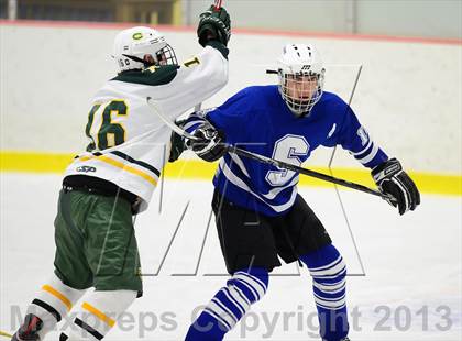 Thumbnail 3 in Suffield/Granby/Windsor Locks vs. Trinity Catholic (CIAC Division II Qualifying Round) photogallery.