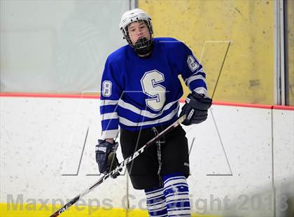 Thumbnail 3 in Suffield/Granby/Windsor Locks vs. Trinity Catholic (CIAC Division II Qualifying Round) photogallery.