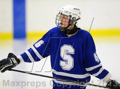Thumbnail 2 in Suffield/Granby/Windsor Locks vs. Trinity Catholic (CIAC Division II Qualifying Round) photogallery.