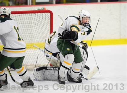 Thumbnail 3 in Suffield/Granby/Windsor Locks vs. Trinity Catholic (CIAC Division II Qualifying Round) photogallery.
