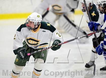 Thumbnail 3 in Suffield/Granby/Windsor Locks vs. Trinity Catholic (CIAC Division II Qualifying Round) photogallery.