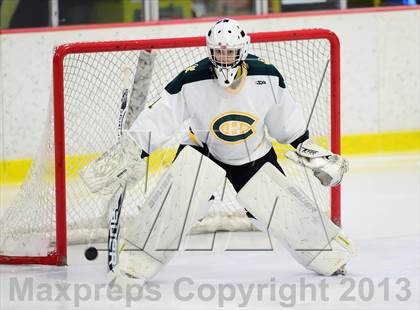 Thumbnail 2 in Suffield/Granby/Windsor Locks vs. Trinity Catholic (CIAC Division II Qualifying Round) photogallery.