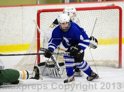 Thumbnail 2 in Suffield/Granby/Windsor Locks vs. Trinity Catholic (CIAC Division II Qualifying Round) photogallery.