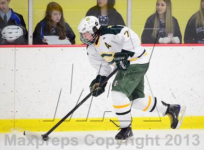 Thumbnail 3 in Suffield/Granby/Windsor Locks vs. Trinity Catholic (CIAC Division II Qualifying Round) photogallery.