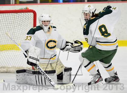 Thumbnail 2 in Suffield/Granby/Windsor Locks vs. Trinity Catholic (CIAC Division II Qualifying Round) photogallery.
