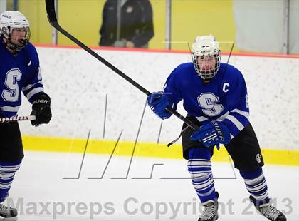 Thumbnail 1 in Suffield/Granby/Windsor Locks vs. Trinity Catholic (CIAC Division II Qualifying Round) photogallery.