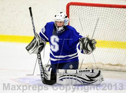 Thumbnail 3 in Suffield/Granby/Windsor Locks vs. Trinity Catholic (CIAC Division II Qualifying Round) photogallery.