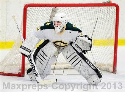 Thumbnail 3 in Suffield/Granby/Windsor Locks vs. Trinity Catholic (CIAC Division II Qualifying Round) photogallery.