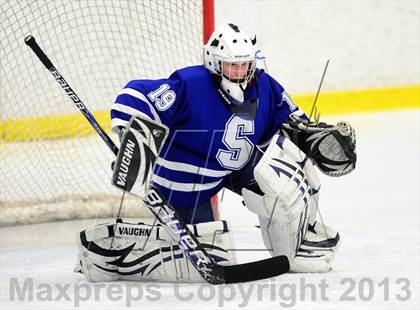 Thumbnail 1 in Suffield/Granby/Windsor Locks vs. Trinity Catholic (CIAC Division II Qualifying Round) photogallery.